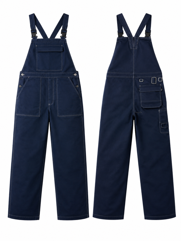 Flame Resistant Bib Overalls - view 1