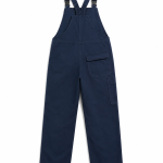 Navy Flame Resistant Bib Overalls - view 2