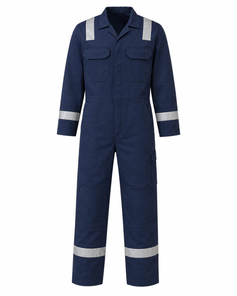 Navy Hi-vis FR Coverall - view 3